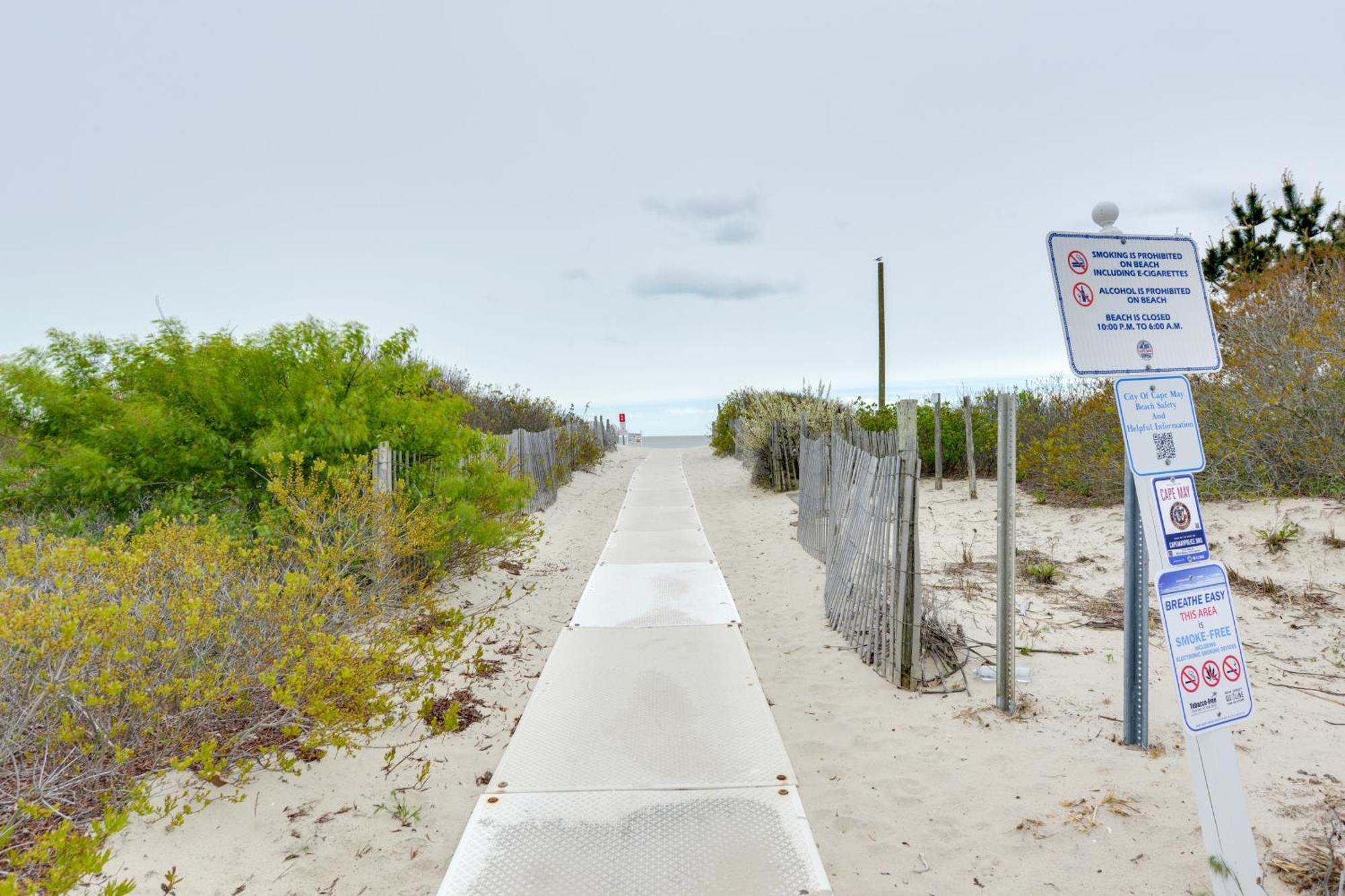 Bright Condo Half-Block to Cape May Beach! Esterno foto